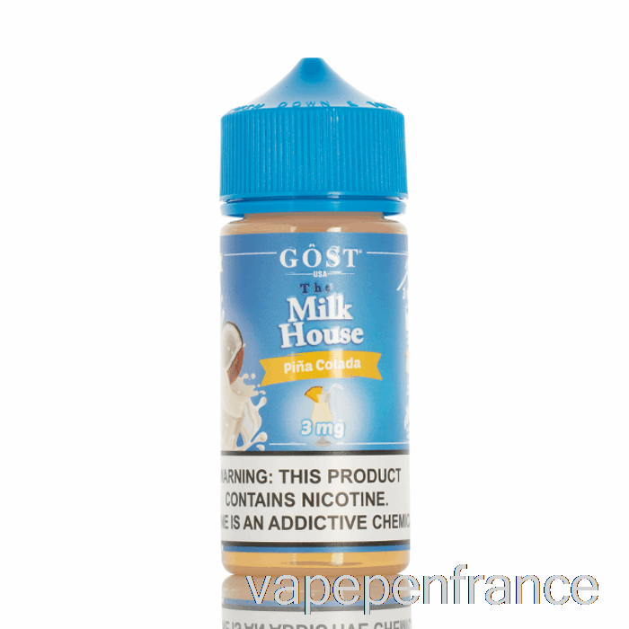 Pina Colada - La Maison Du Lait - Vapeur Gost - Stylo Vape 100 Ml 0 Mg